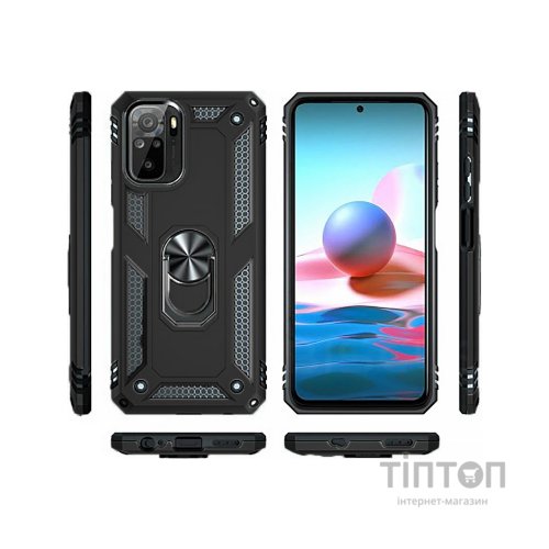 Чохол до мобільного телефона BeCover Military Xiaomi Redmi Note 10 / Note 10s Black (706062)