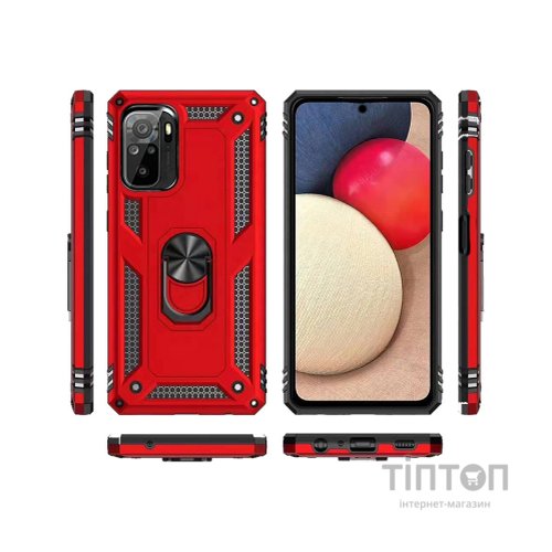 Чохол до мобільного телефона BeCover Military Xiaomi Redmi Note 10 / Note 10s Red (706130)