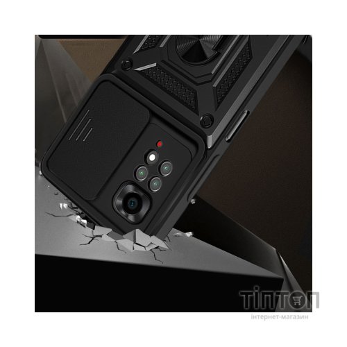 Чохол до мобільного телефона BeCover Military Xiaomi Redmi Note 11 4G/10 2021/10 2022 Black (708227)