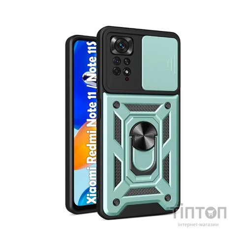 Чохол до мобільного телефона BeCover Military Xiaomi Redmi Note 11 / Note 11S Dark Green (707416)