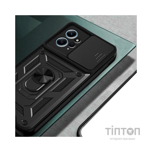 Чохол до мобільного телефона BeCover Military Xiaomi Redmi Note 12 4G Black (709155)