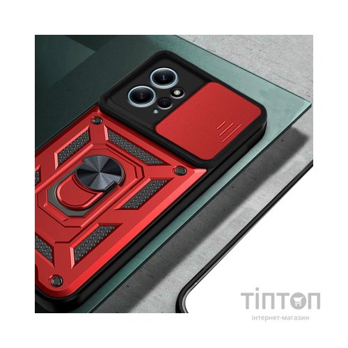 Чохол до мобільного телефона BeCover Military Xiaomi Redmi Note 12 4G Red (709158)
