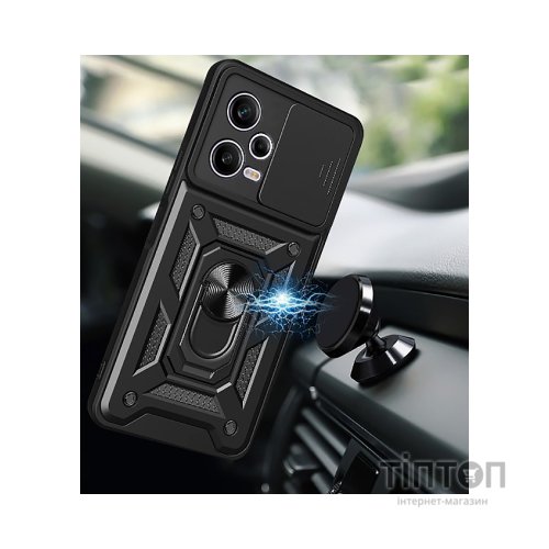 Чохол до мобільного телефона BeCover Military Xiaomi Redmi Note 12 Pro 5G Black (709159)