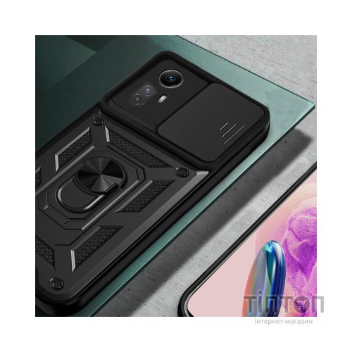 Чохол до мобільного телефона BeCover Military Xiaomi Redmi Note 12S Black (710008)