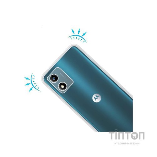 Чохол до мобільного телефона BeCover Motorola Moto E13 Transparancy (708819)