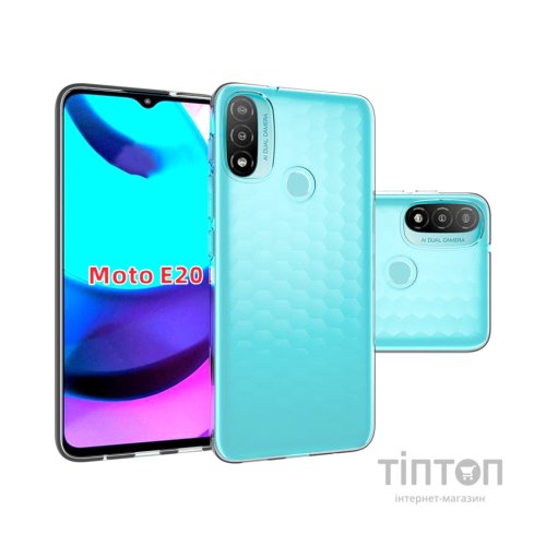 Чохол до мобільного телефона BeCover Motorola Moto E20 Transparancy (706922)