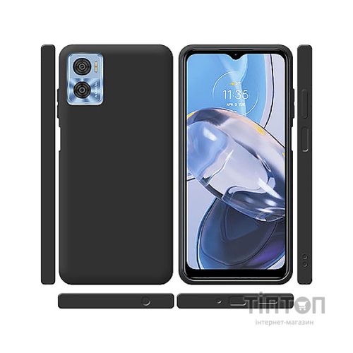 Чохол до мобільного телефона BeCover Motorola Moto E22/E22i Black (709295)