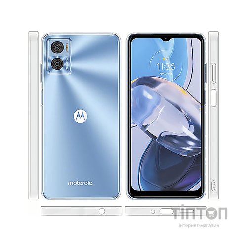 Чохол до мобільного телефона BeCover Motorola Moto E22/E22i Transparancy (709296)