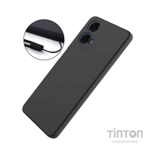 Чохол до мобільного телефона BeCover Motorola Moto G04/ E14 Black (711894)