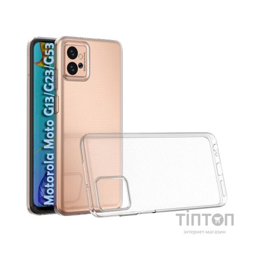 Чохол до мобільного телефона BeCover Motorola Moto G13/G23/G53 Transparancy (708966)
