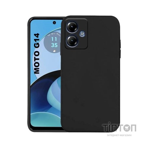 Чохол до мобільного телефона BeCover Motorola Moto G14 Black (710028)