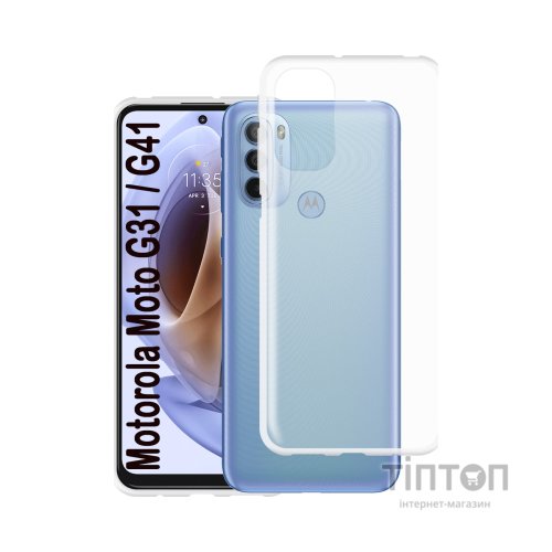Чохол до мобільного телефона BeCover Motorola Moto G31 / G41 Transparancy (707992)