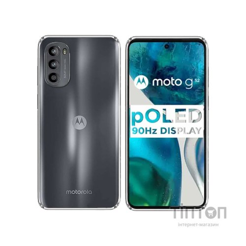 Чохол до мобільного телефона BeCover Motorola Moto G52/G82 Transparancy (709294)