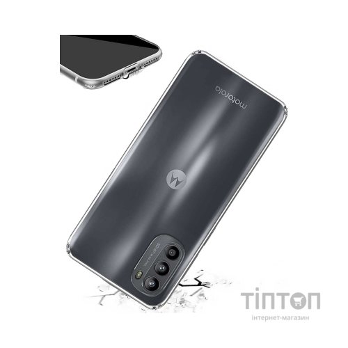 Чохол до мобільного телефона BeCover Motorola Moto G52/G82 Transparancy (709294)