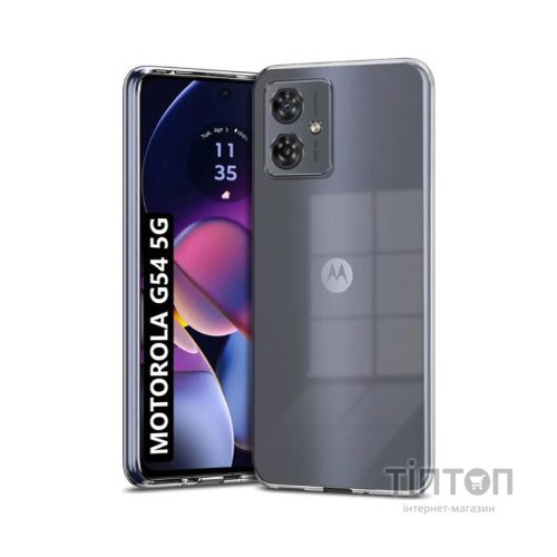 Чохол до мобільного телефона BeCover Motorola Moto G54 / G54 Power Transparancy (710887)