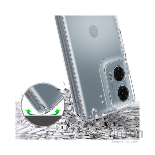 Чохол до мобільного телефона BeCover Motorola Moto G85 Transparancy (712285)