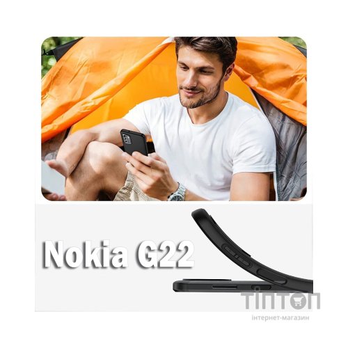Чохол до мобільного телефона BeCover Nokia G22 Black (708975)