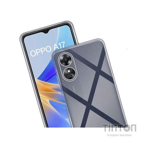 Чохол до мобільного телефона BeCover Oppo A17 Transparancy (708650)