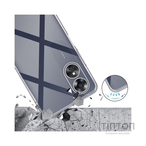 Чохол до мобільного телефона BeCover Oppo A17 Transparancy (708650)