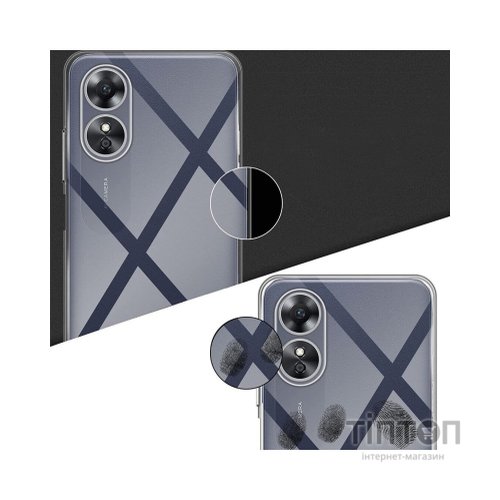 Чохол до мобільного телефона BeCover Oppo A17 Transparancy (708650)