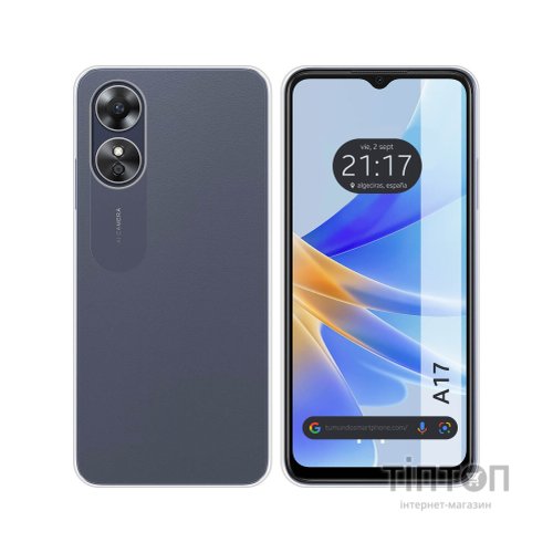 Чохол до мобільного телефона BeCover Oppo A17 Transparancy (708650)
