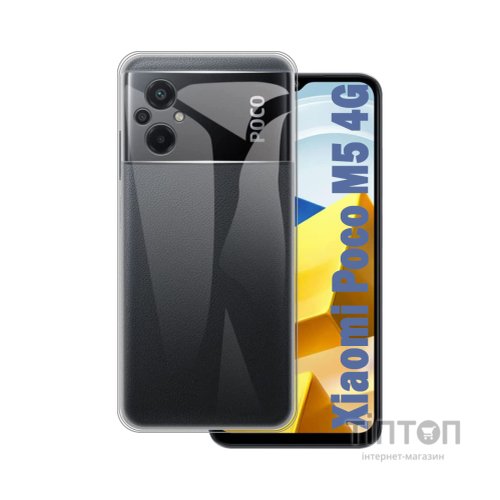 Чохол до мобільного телефона BeCover Poco M5 4G Transparancy (708113)