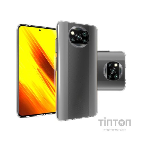 Чохол до мобільного телефона BeCover Poco X3 Transparancy (705652)