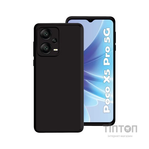 Чохол до мобільного телефона BeCover Poco X5 Pro 5G Black (708822)