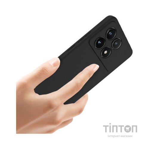 Чохол до мобільного телефона BeCover Poco X6 Pro Black (710894)