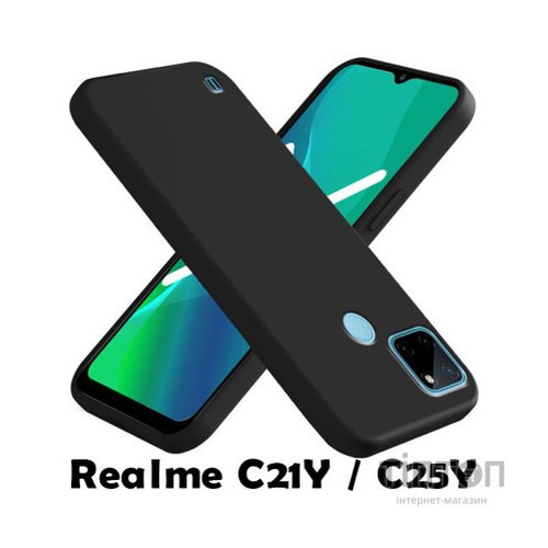 Чохол до мобільного телефона BeCover Realme C21Y / C25Y Black (707448)