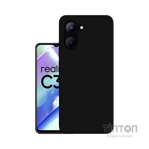 Чохол до мобільного телефона BeCover Realme C33 Black (708667)