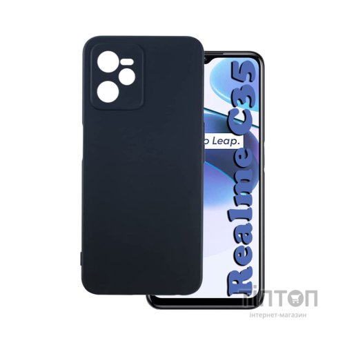 Чохол до мобільного телефона BeCover Realme C35 Black (708125)