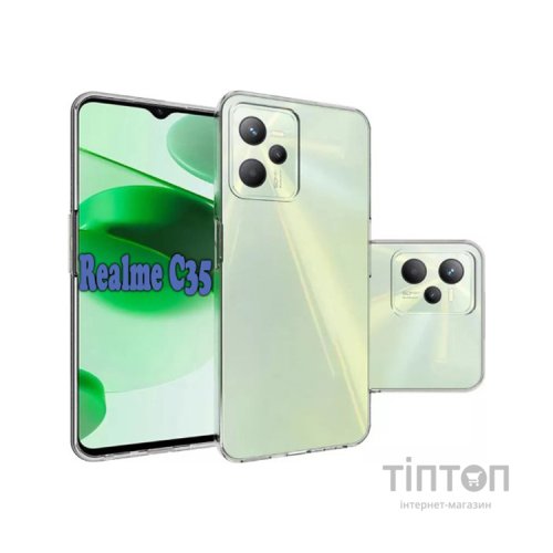 Чохол до мобільного телефона BeCover Realme C35 Transparancy (708122)
