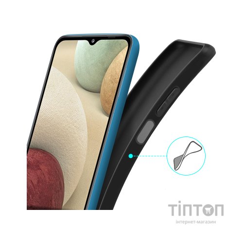 Чохол до мобільного телефона BeCover Samsung Galaxy A12 SM-A125 / M12 SM-M125 Black (706926)