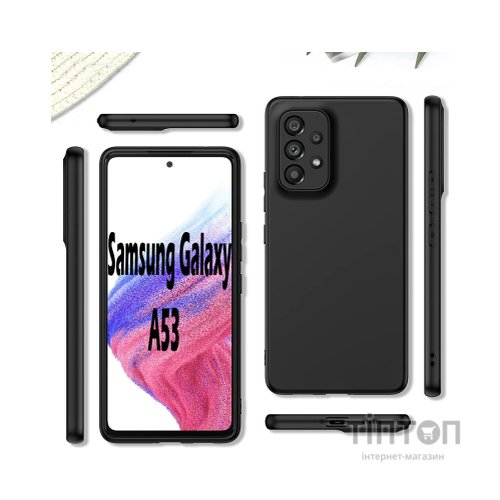 Чохол до мобільного телефона BeCover Samsung Galaxy A53 SM-A536 Black (707622)