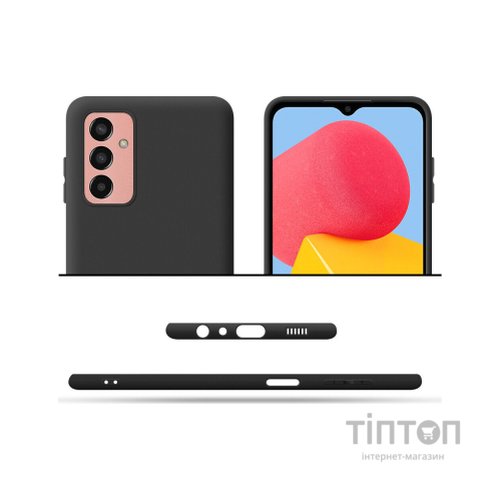 Чохол до мобільного телефона BeCover Samsung Galaxy M13 4G SM-M135 Black (708651)