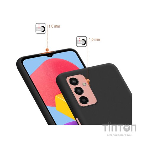 Чохол до мобільного телефона BeCover Samsung Galaxy M13 4G SM-M135 Black (708651)