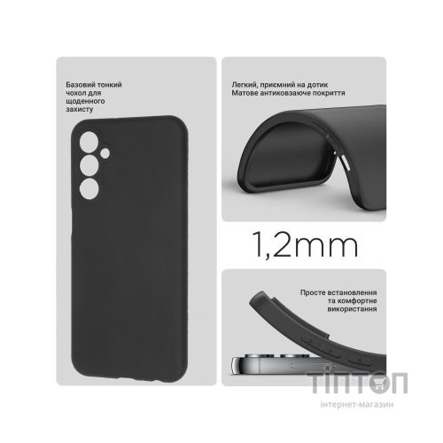 Чохол до мобільного телефона BeCover Samsung Galaxy M34 5G SM-M346 Black (710904)