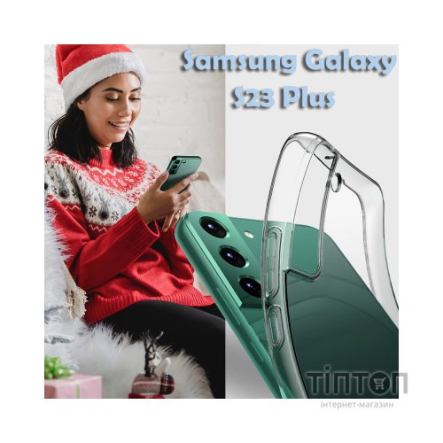 Чохол до мобільного телефона BeCover Samsung Galaxy S23 Plus SM-S916 Transparancy (708968)
