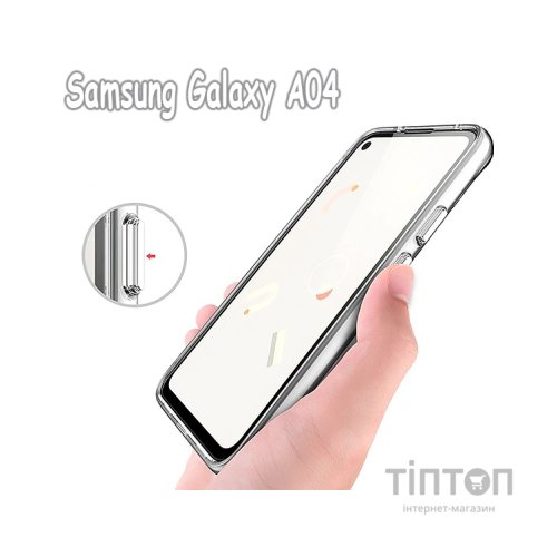 Чохол до мобільного телефона BeCover Space Case Samsung Galaxy A04 SM-A045 Transparancy (708957)
