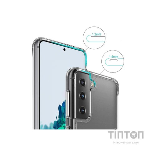 Чохол до мобільного телефона BeCover Space Case Samsung Galaxy S22 SM-S901 Transparancy (708588)