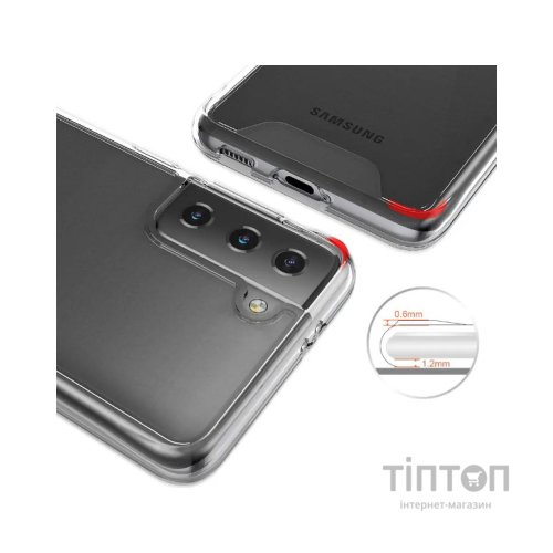 Чохол до мобільного телефона BeCover Space Case Samsung Galaxy S22 SM-S901 Transparancy (708588)