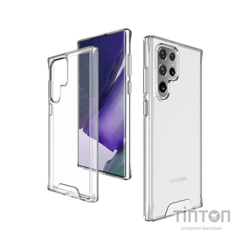 Чохол до мобільного телефона BeCover Space Case Samsung Galaxy S22 Ultra 5G SM-S908 Transparancy (708256)