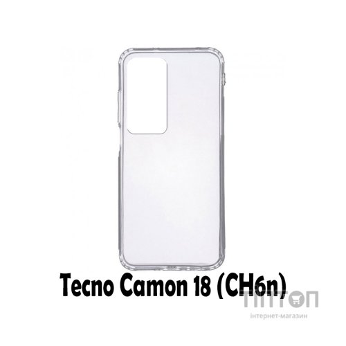 Чохол до мобільного телефона BeCover Tecno Camon 18 (CH6n) Transparancy (707629)
