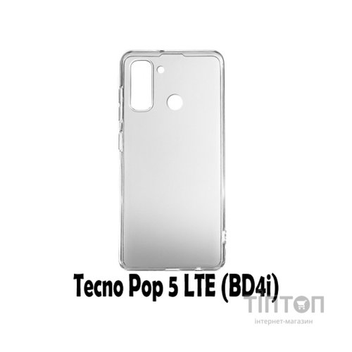 Чохол до мобільного телефона BeCover Tecno Pop 5 LTE (BD4i) Transparancy (707627)