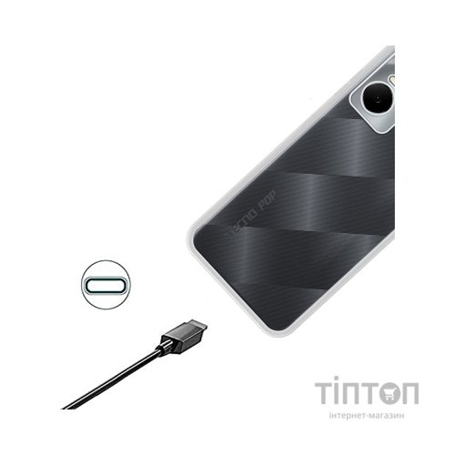 Чохол до мобільного телефона BeCover Tecno Pop 6 Pro (BE8) Transparancy (708666)