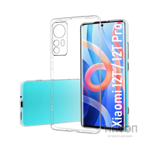 Чохол до мобільного телефона BeCover Xiaomi 12T / 12T Pro Transparancy (708102)
