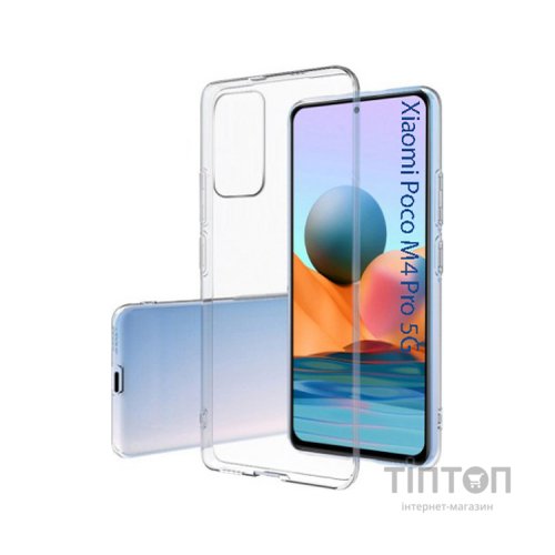 Чохол до мобільного телефона BeCover Xiaomi Poco M4 Pro 5G Transparancy (707044)