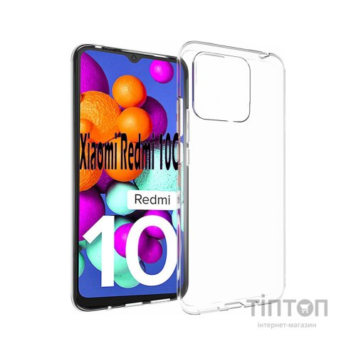 Чохол до мобільного телефона BeCover Xiaomi Redmi 10C Transparancy (707633)