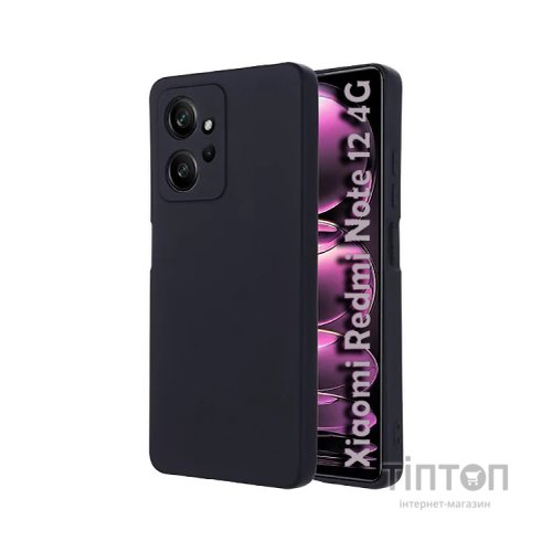 Чохол до мобільного телефона BeCover Xiaomi Redmi Note 12 4G Black (708979)